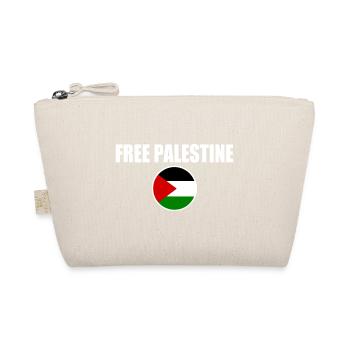 Free palestine - Bio-Täschchen - Natur - Vorne