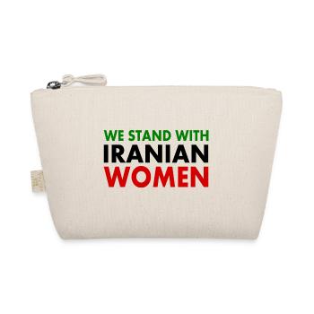 We stand with iranian women - Bio-Täschchen - Natur - Vorne