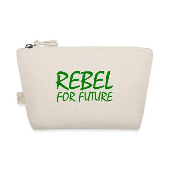 Rebel for future - Bio-Täschchen - Natur - Vorne