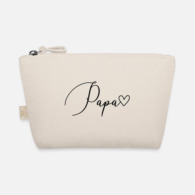 Papa Schrift Bio-Täschchen
