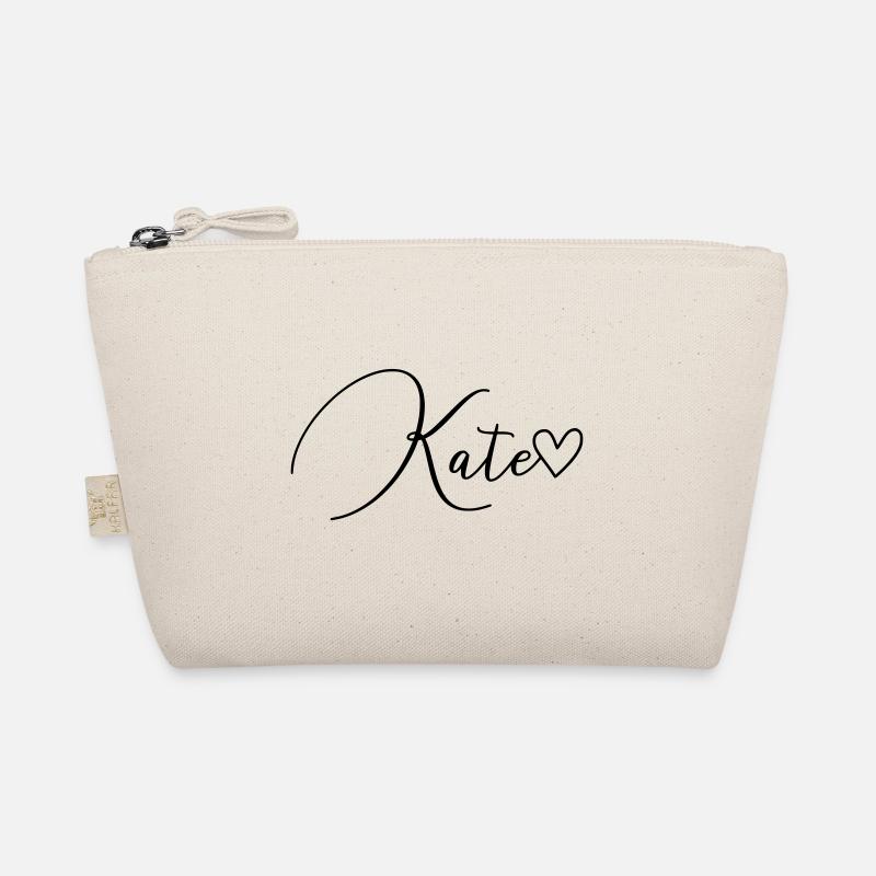 Kate Surname First Name Girl Organic Pouch