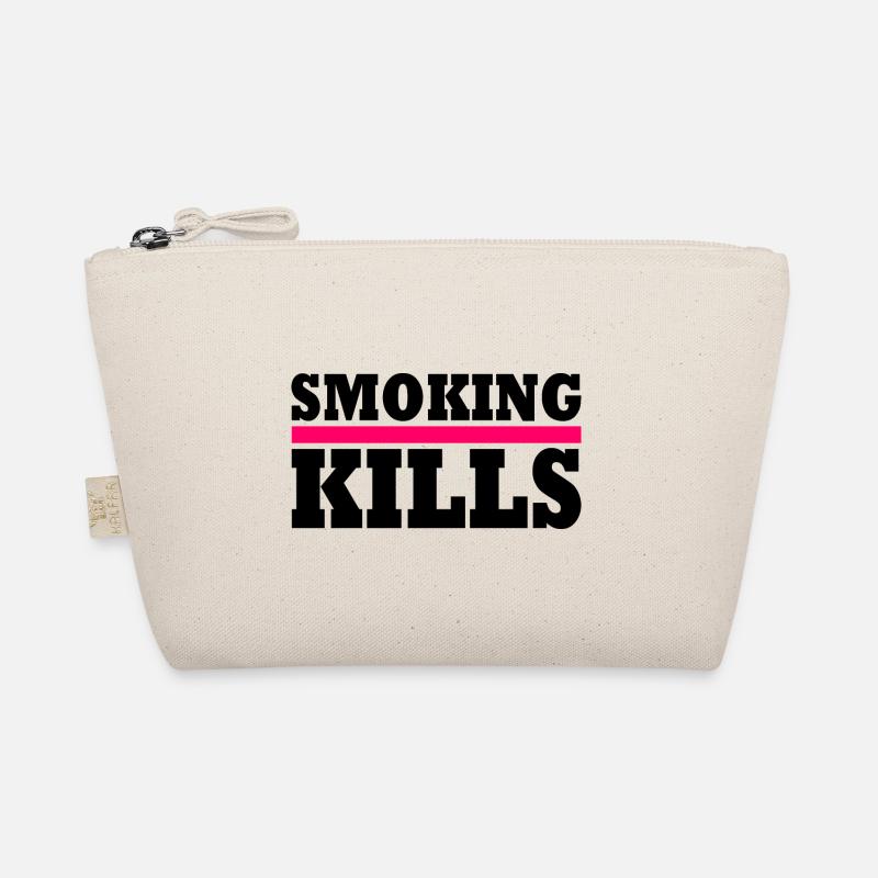 Smoking kills Bio-Täschchen