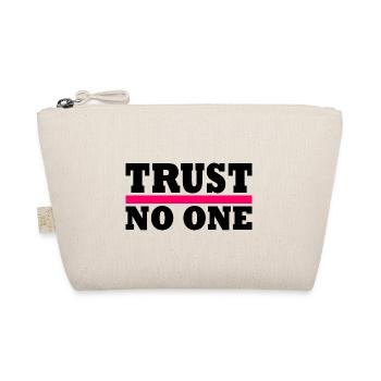 Trust no one - Bio-Täschchen - Natur - Vorne