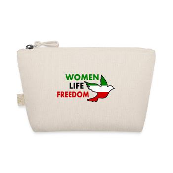 Women life freedom - Bio-Täschchen - Natur - Vorne