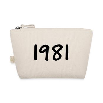 Année de naissance 1981 Cadeau d’anniversaire - Trousse biologique - nature - Devant