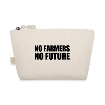 no farmers no future - Organic Pouch - nature - Front