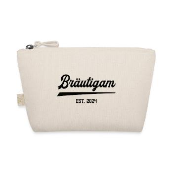 Bräutigam Abschied Team Groom Junggesellenabschied - Bio-Täschchen - Natur - Vorne