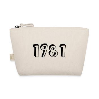 Année de naissance 1981 Anniversaire - Trousse biologique - nature - Devant