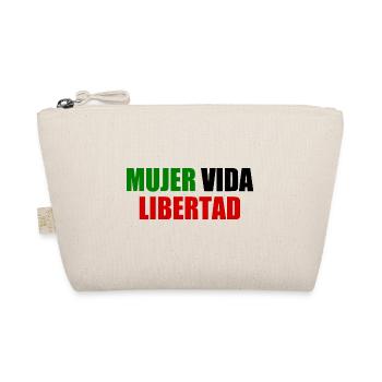 mujer vida libertad - Organic Pouch - nature - Front
