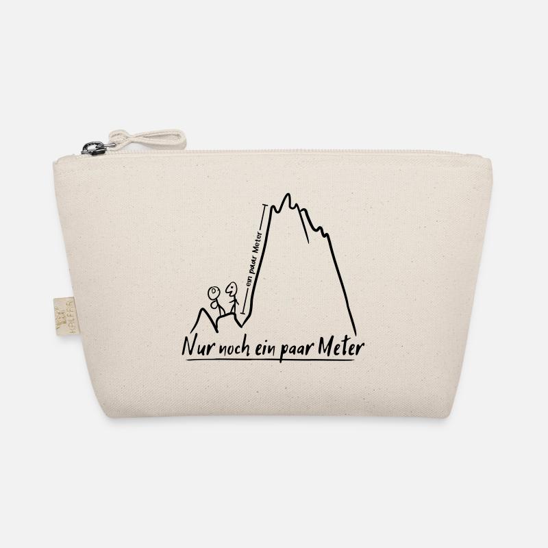Berge, Bergsteiger - Nur noch ein paar Meter Bio-Täschchen