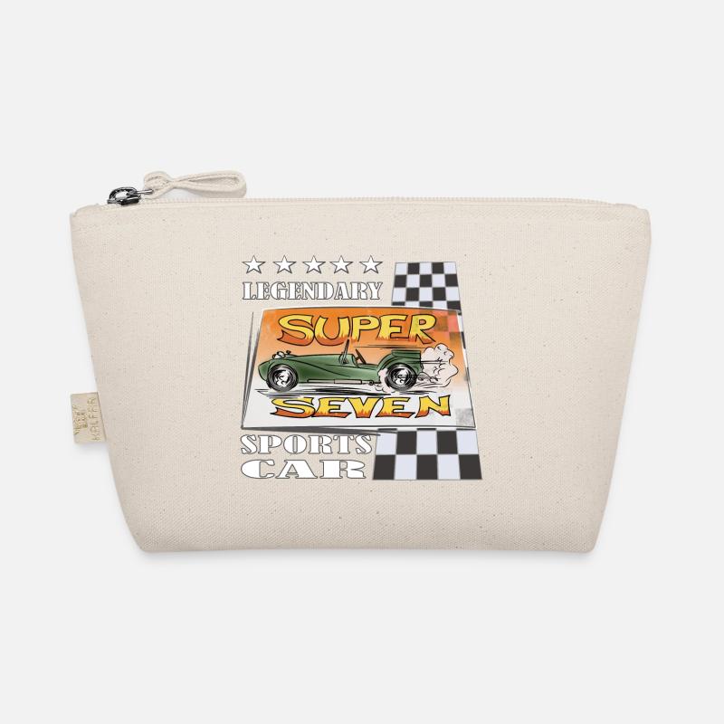 Super Sport Car Comic Legend Gift - Organic Pouch - nature