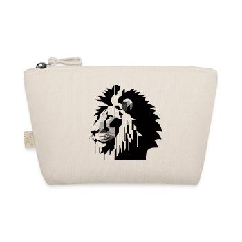 Geometric Lion - Organic Pouch - nature - Front