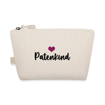 Patenkind Patin Geburtstag Patensohn Patentochter - Bio-Täschchen - Natur - Vorne