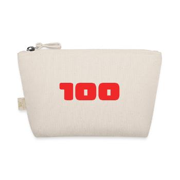 100. 100 ANS. 100e ANNIVERSAIRE. ANNIVERSAIRE 100 - Trousse biologique - nature - Devant