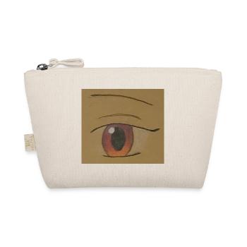 Anime Eye - Red Manga Sketch - Organic Pouch - nature - Front