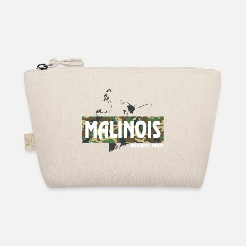 Malinois Camouflage Print Bio-Täschchen