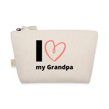 J’aime mon grand-père - Grand-père Opi Idée cadeau Grand-père - Trousse biologique - nature - Devant