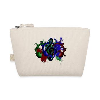Headphones clef - Organic Pouch - nature - Front