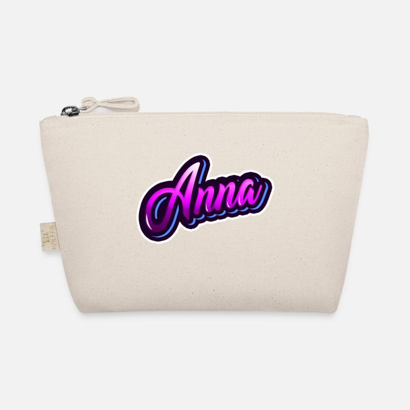 ANNA - Dein personalisiertes Design - Bio-Täschchen - Natur