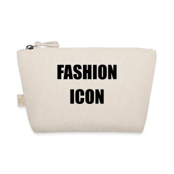 Fashion Icon - Organic Pouch - nature - Front