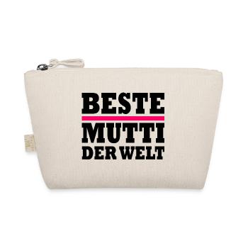 Beste mutti der welt - Bio-Täschchen - Natur - Vorne