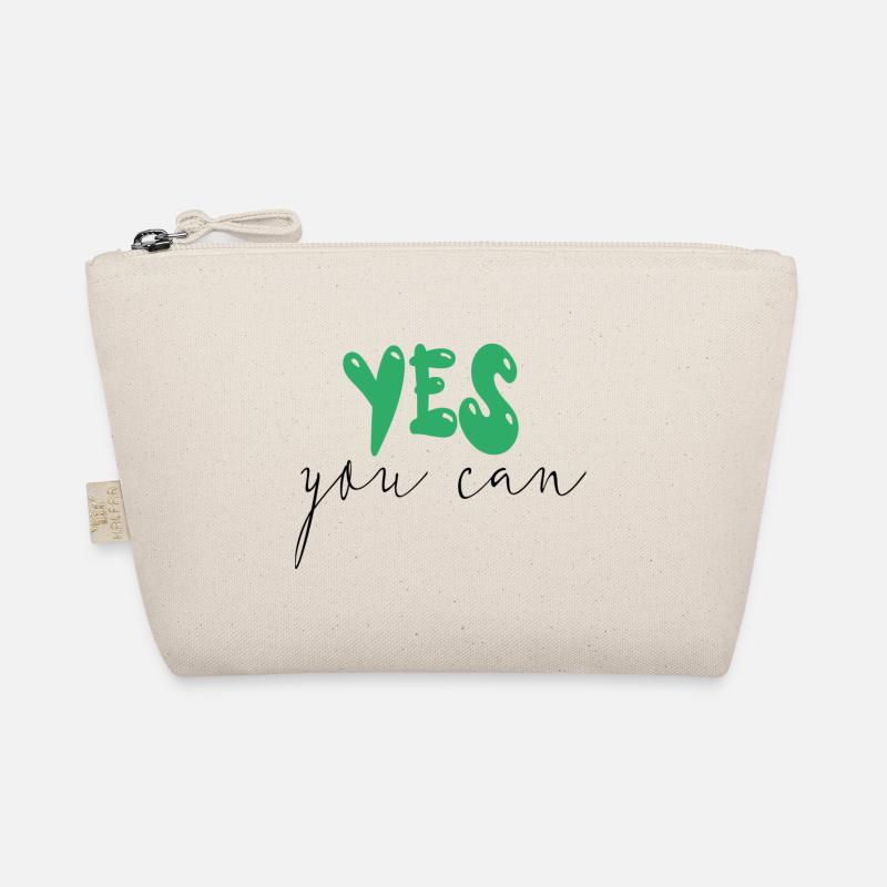 yes you can - Bio-Täschchen - Natur