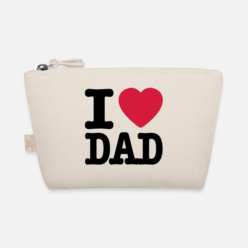 i love dad DE Bio-Täschchen