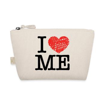 I love me - Bio-Täschchen - Natur - Vorne