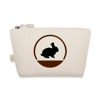 Hasen Logo - Bio-Täschchen - Natur - Vorne