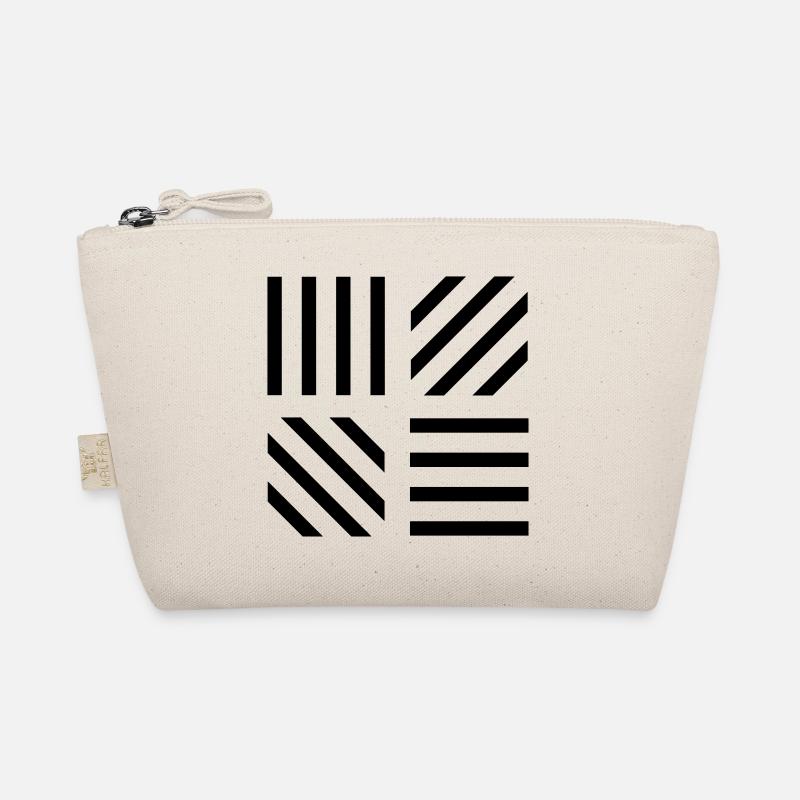 motif graphique de rayures Trousse biologique