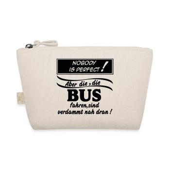 Busfahrer Bus Omnibus Kraftfahrer Schulbus (25) - Bio-Täschchen - Natur - Vorne