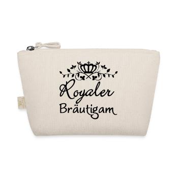 Royaler Bräutigam Geschenk - Bio-Täschchen - Natur - Vorne