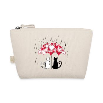 AD Lovely cats II - Organic Pouch - nature - Front