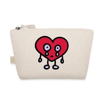 weeping heart 3 - Organic Pouch - nature - Front