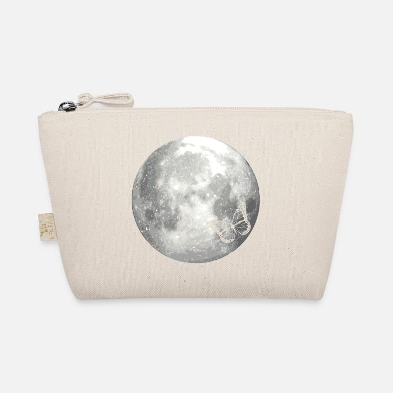 full moon butterfly Organic Pouch