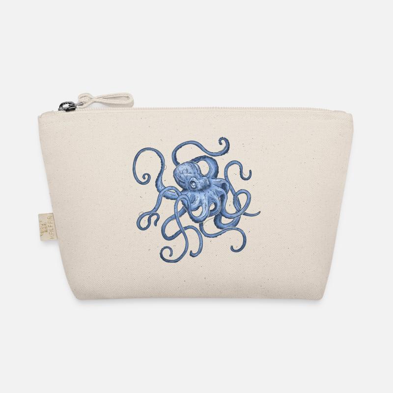Octopus - Organic Pouch - nature