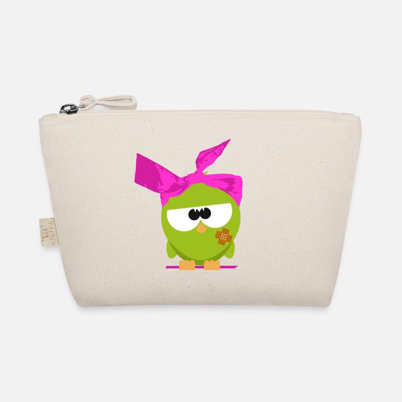 Birdie with headscarf Organic Pouch