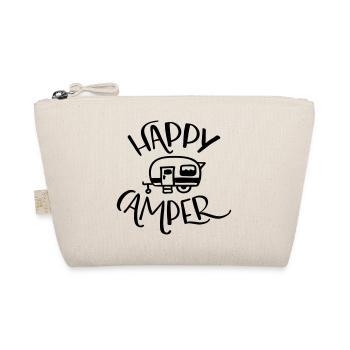 Camping: Happy Camper - Organic Pouch - nature - Front