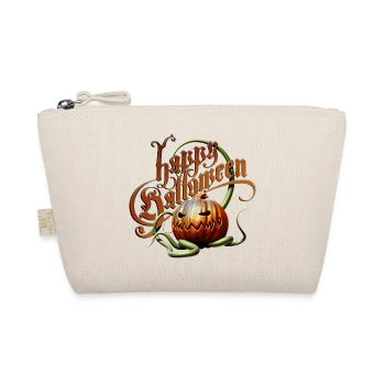 happy halloween 3D - Organic Pouch - nature - Front