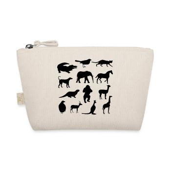 Wilde Tiere - Bio-Täschchen - Natur - Vorne