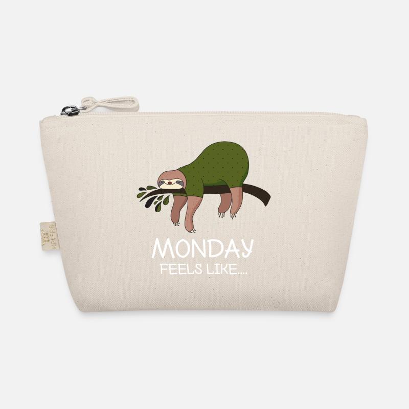 Sloth lundi anniversaire cadeau drôle de bureau Trousse biologique