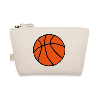 cadeau main de basket-ball dessiné - Trousse biologique - nature - Devant