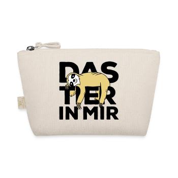 Raise the animal in me Faultier - Organic Pouch - nature - Front