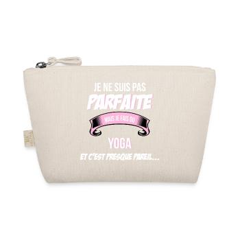 Yoga cadeau humour - Trousse biologique - nature - Devant