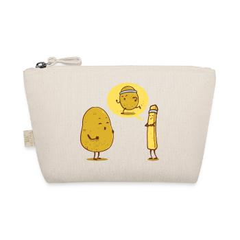 Kartoffel Pommes Diät Geschenk Geburtstag Weihnach - Bio-Täschchen - Natur - Vorne