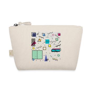 Eldram's Eighties Abstract 01 - Organic Pouch - nature - Front