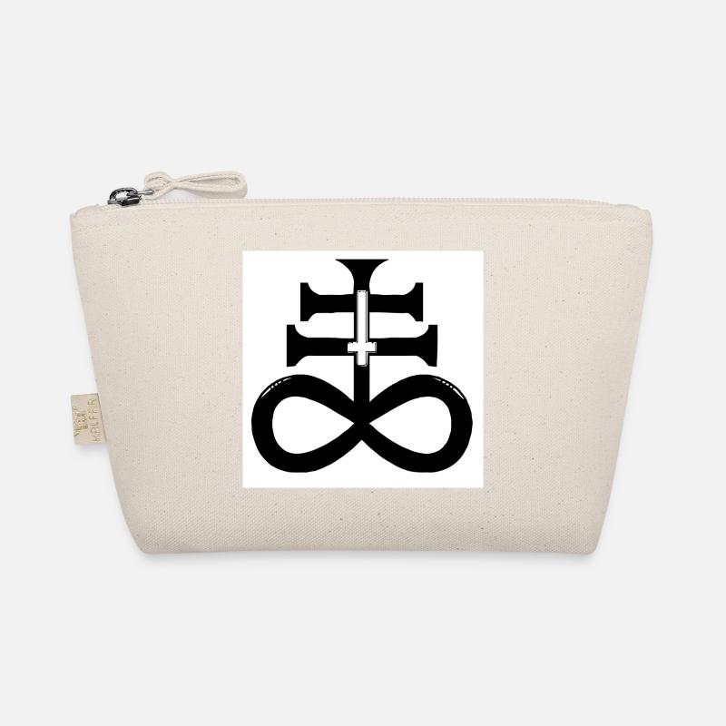 satanic cross Organic Pouch