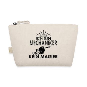 ich bin Mechaniker kein magier - Bio-Täschchen - Natur - Vorne