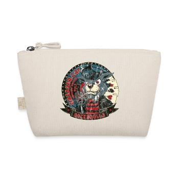 CHANT gueule de bois drôle de chat Rockabilly cadeau - Trousse biologique - nature - Devant