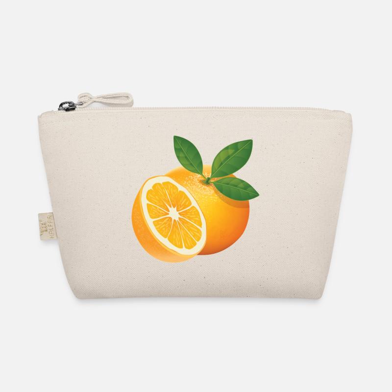 Orange - Bio-Täschchen - Natur